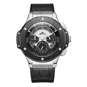 Baogela Hommes Montres Hommes Horloge de Luxe Marque Quartz Sport Montre Rose chronographe Mode Montre Bracelet Pour Hommes1910