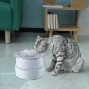المواد الدراسية الغذائية BPA Free Cat Fountain Pet Fountain Fountain