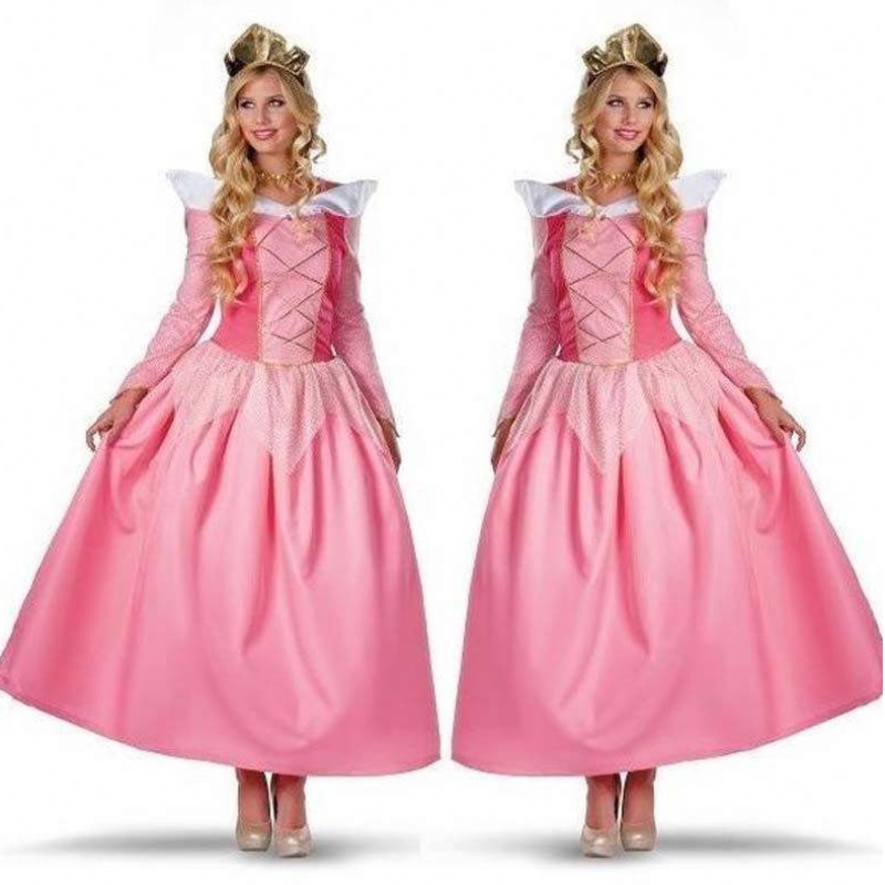 lemeteen دور Cosplay Classic Princess Snow White Beauty Aurora Costume Women Princess Dress SZAC-007