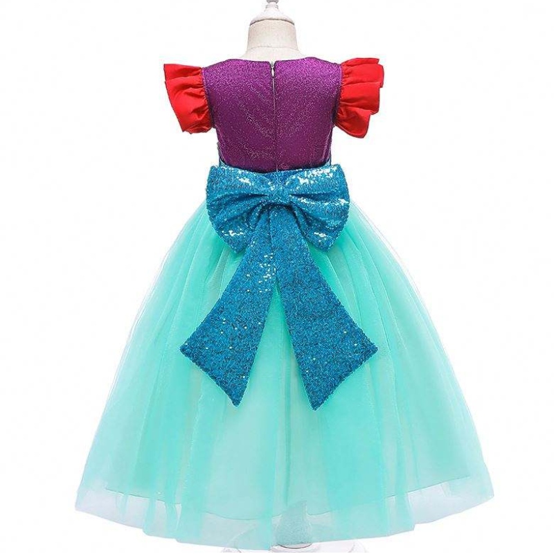 Baige Kids Mermaid Ariel Princess Girl Dress Halloween Performan