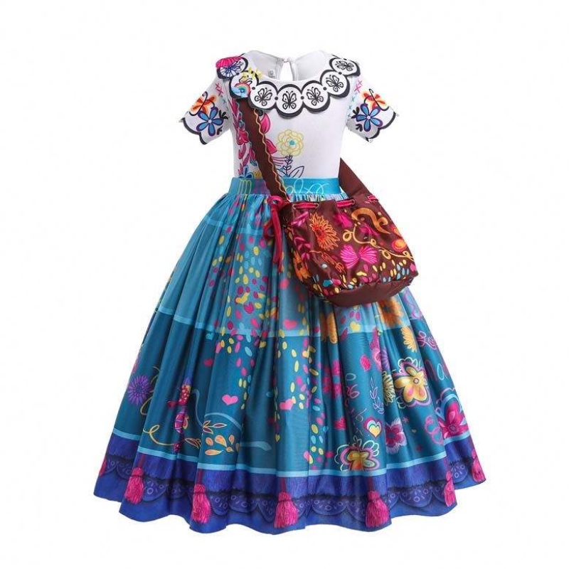 نساء هالوين بدلات Cosplay Costume Dress Outfit Mirabel Dress Encanto Costume Adult HCIS-009