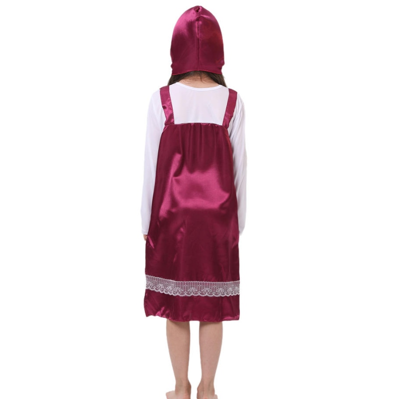 2022 البالغين القليل من Red Riding Costume Costume Cosplay Carnival Carnival Comple for Women Dress