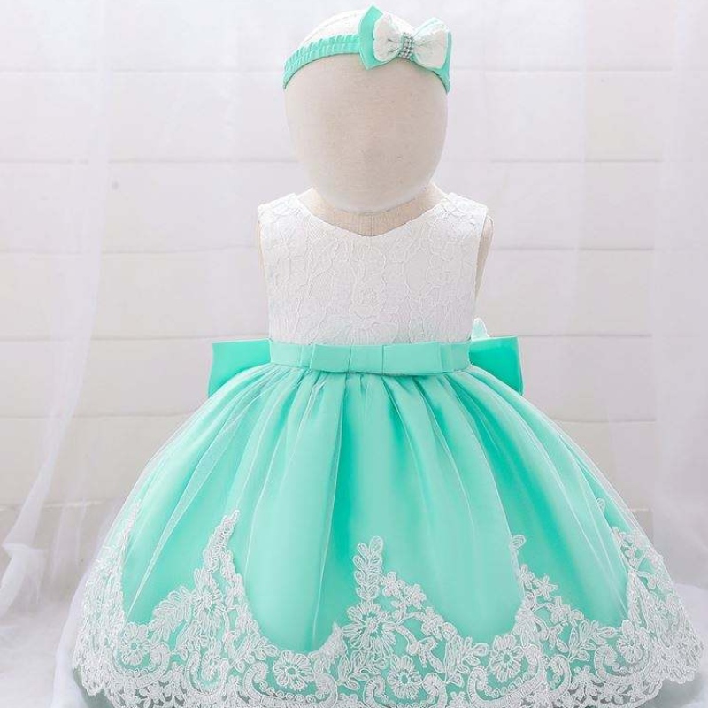 Baige Hot New Products Kid Cloth Flower Birthday Children Baby Girls Party Dress Design