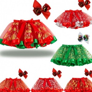 Baige Girl Summer Shorted Sleeved Cute Unicorn T-Shirt T-Shirt Rainbow Tutu تنورة الأداء