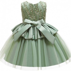 2020 Fashion Kids Girls Dresses Summer Party Birthday Wedding Barty Party Dresses 3-10 Year Skids Party Dress for Girls L5177