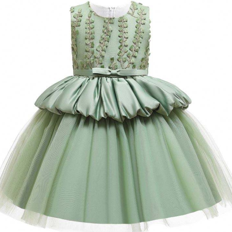 2020 Fashion Kids Girls Dresses Summer Party Birthday Wedding Barty Party Dresses 3-10 Year Skids Party Dress for Girls L5177