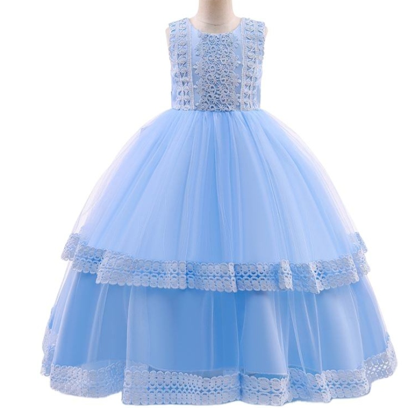 Baige Flower Girl Frock Designs 4-15years Teenager Wedding Ball Ball Virtique Party Dresses