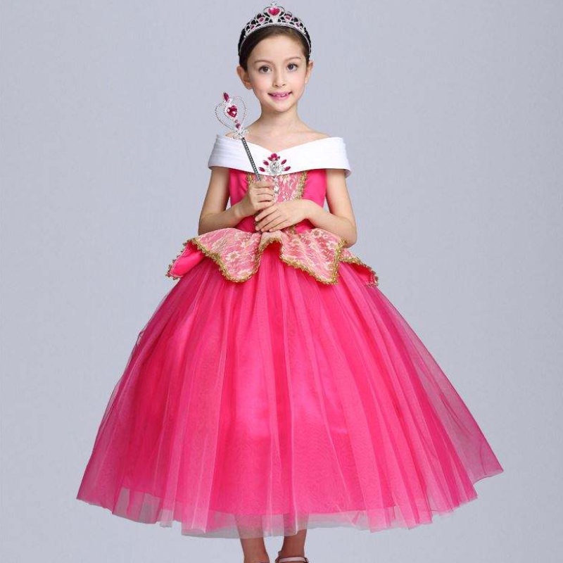 جمال الجليد والثلوج الجديد و Beast Belle Princess Dress Aello Sleeping Beauty Skirt SMR022