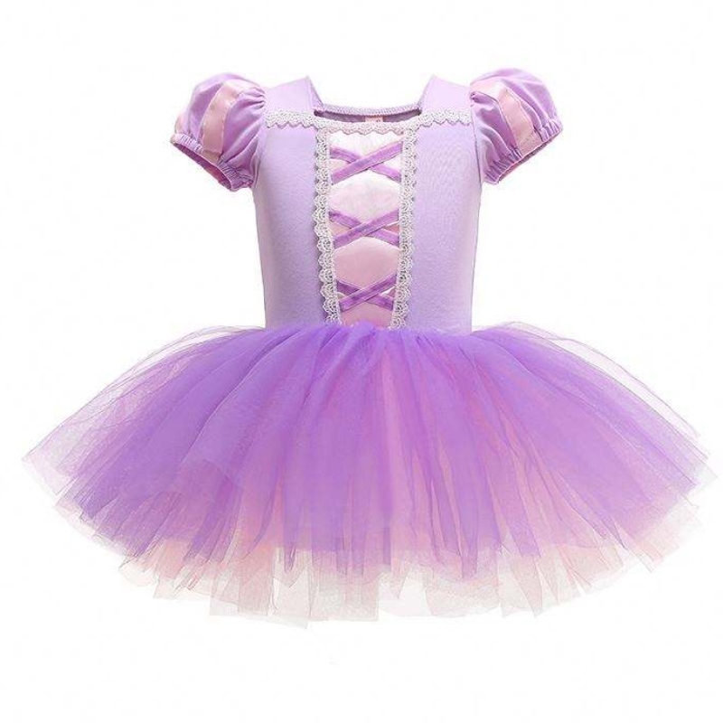 Baige Princess Elsa Cotton Clothing Children Apparel Adming Event Party Stails Ballelet Ballet Dress Tutu Design