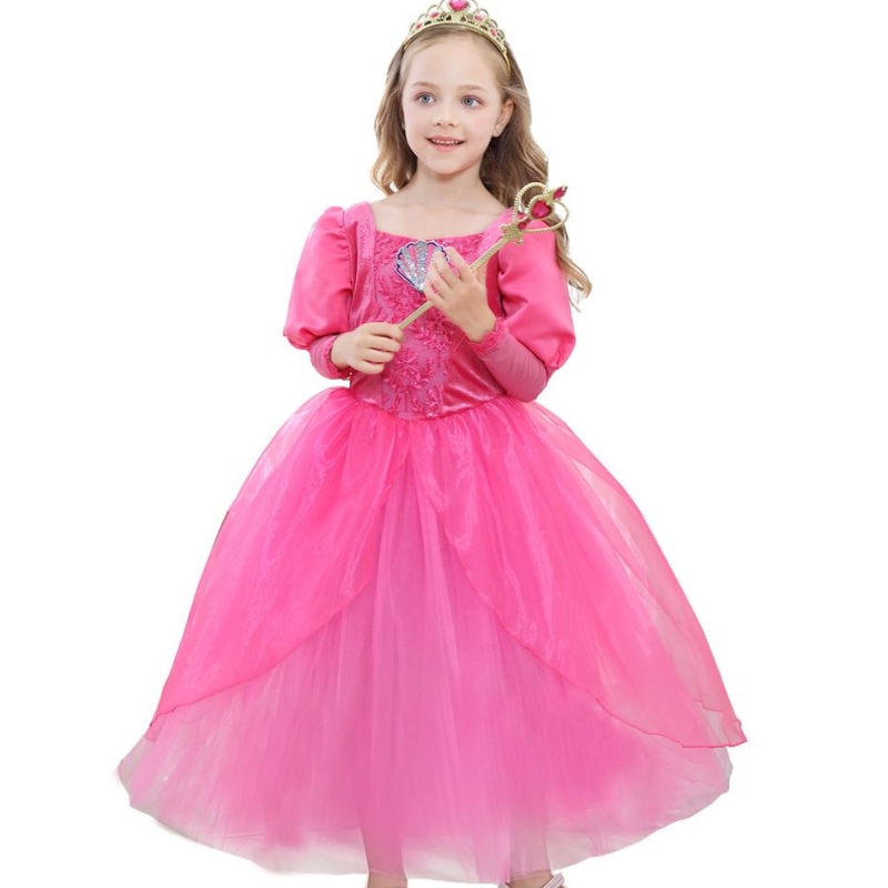 Baige Kids Girl Mermaid Ariel Princess Dress for Kids Bird Girl Halloween Assume Christmas Dress Rapunzel