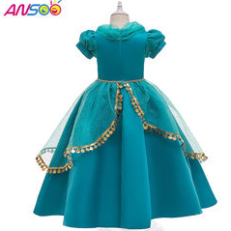 ansoo fancy Kids Dress New Arrival Arrival Performance Girl Girl Star Patterns Baby Baby Kids First First First Percian Princess Dress