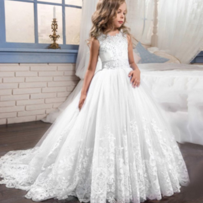 Baigeluxury Design Wholesale Kids Wedding Event Grow Hucking Princess Prock Frock Girl Party Luck LP-231