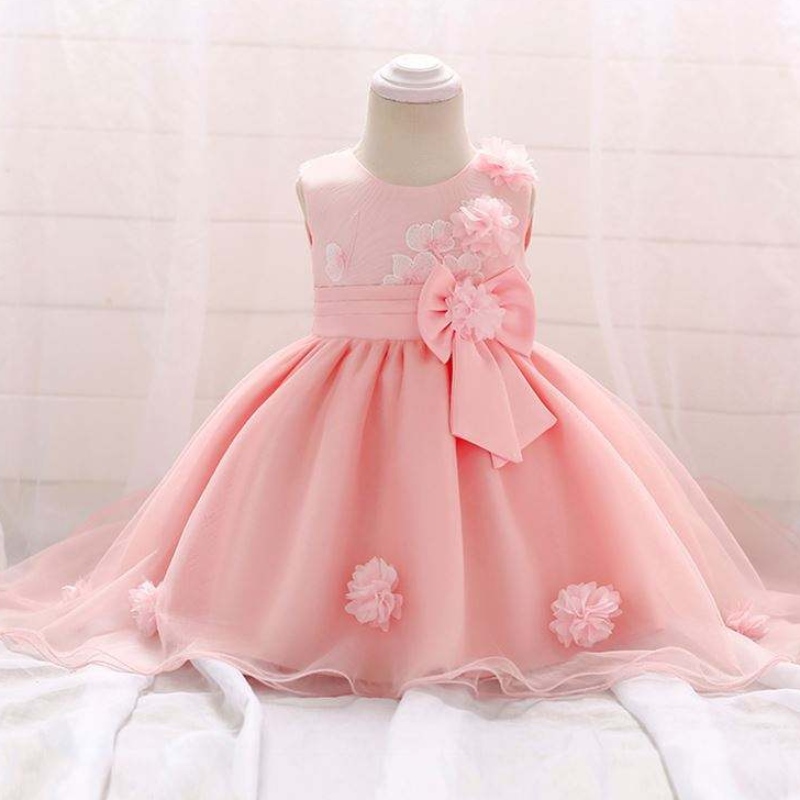 Maqtz Factory Direct Wholesale Girls Dresses Kids Bow Bow Party Party Preting Tralling Frick for Girls