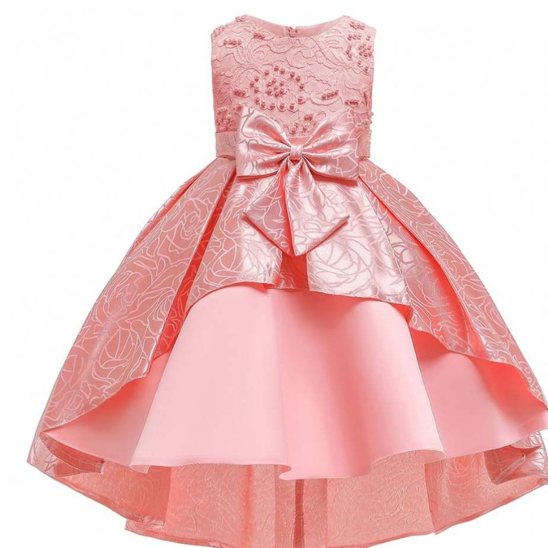 Baige 2020 Fashion Kids Dress Girl Summer Party Birthday Wedding Kid Party Dresses من 3 إلى 5 سنوات الفتاة الفتاة T5176