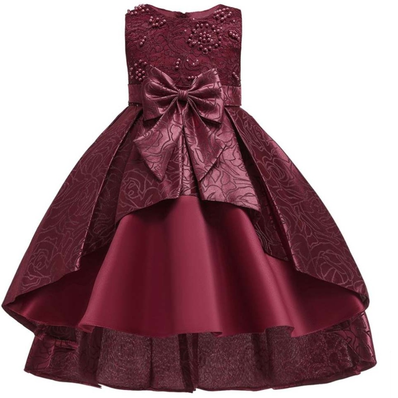 Baige 2020 Fashion Kids Dress Girl Summer Party Birthday Wedding Kid Party Dresses من 3 إلى 5 سنوات الفتاة الفتاة T5176