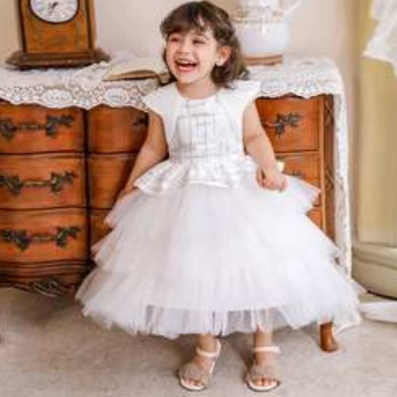 Baige Wholesale Princess Sequin Dress Girls \\ 'عيد ميلاد حفلة فريدة من نوع