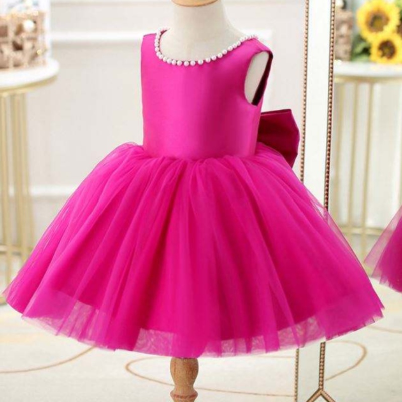 Baige OEM Wholesale Kids Kids Party Birthdy Girl Dress Princess حفل زفاف اللباس DZ002