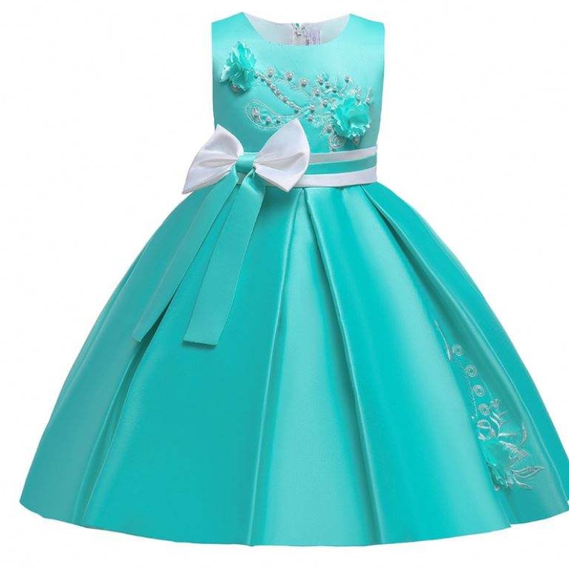 Baige Girls Dress Alegant New Year Princess 1 قطعة فتيات فساتين الحفلات لفتاة تبلغ من العمر 16 عامًا