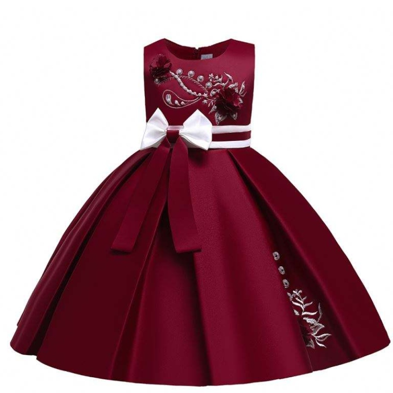 Baige Girls Dress Alegant New Year Princess 1 قطعة فتيات فساتين الحفلات لفتاة تبلغ من العمر 16 عامًا