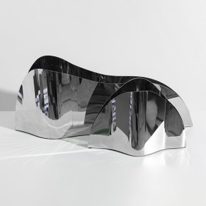 مزهرية على شكل جبال شريحة