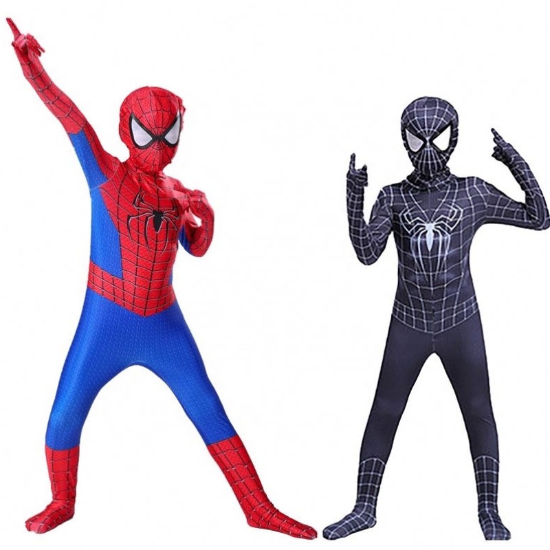 عالي الجودة بالإضافة إلى حجم بذرة هالوين مجموعات تأثيري للرجال Traje Spider Man Spandex TV&movie Costume