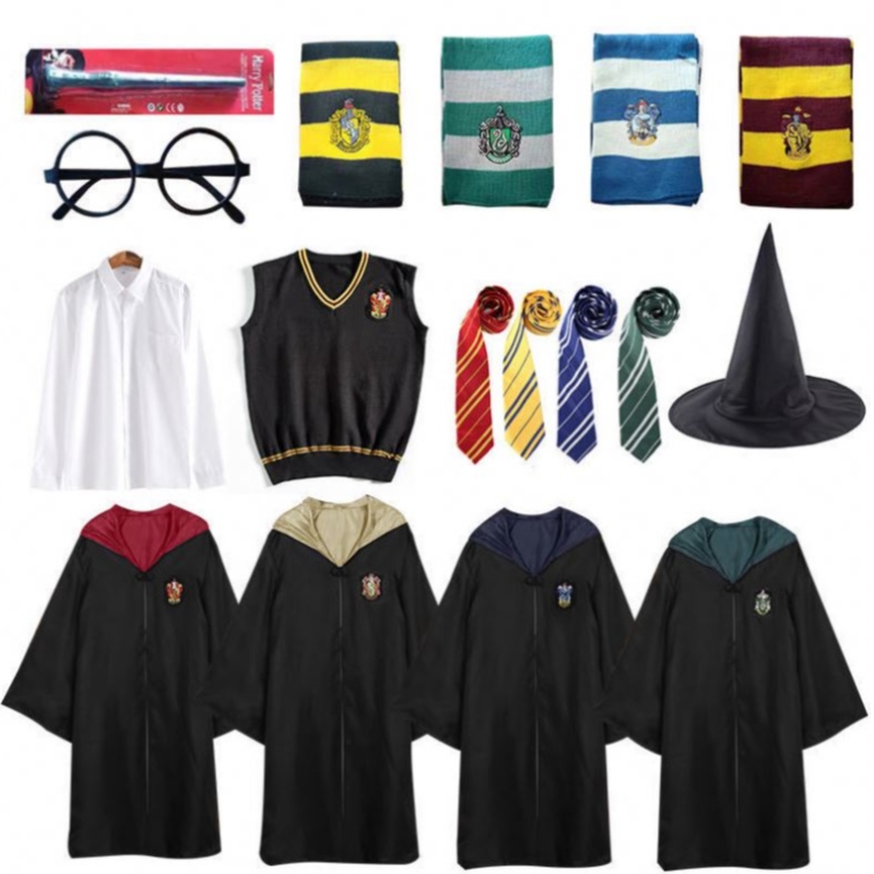 وصول جديد Harry Cosplay Costume Kids و Robter Potter Retly لأزياء حفلات الهالوين