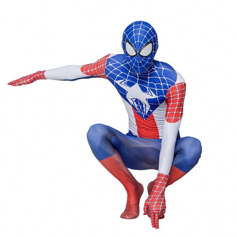 Cosplay Costumes Halloween Spiderman Party Wear Marvel Factory Tractory Bodysuit Partys Party