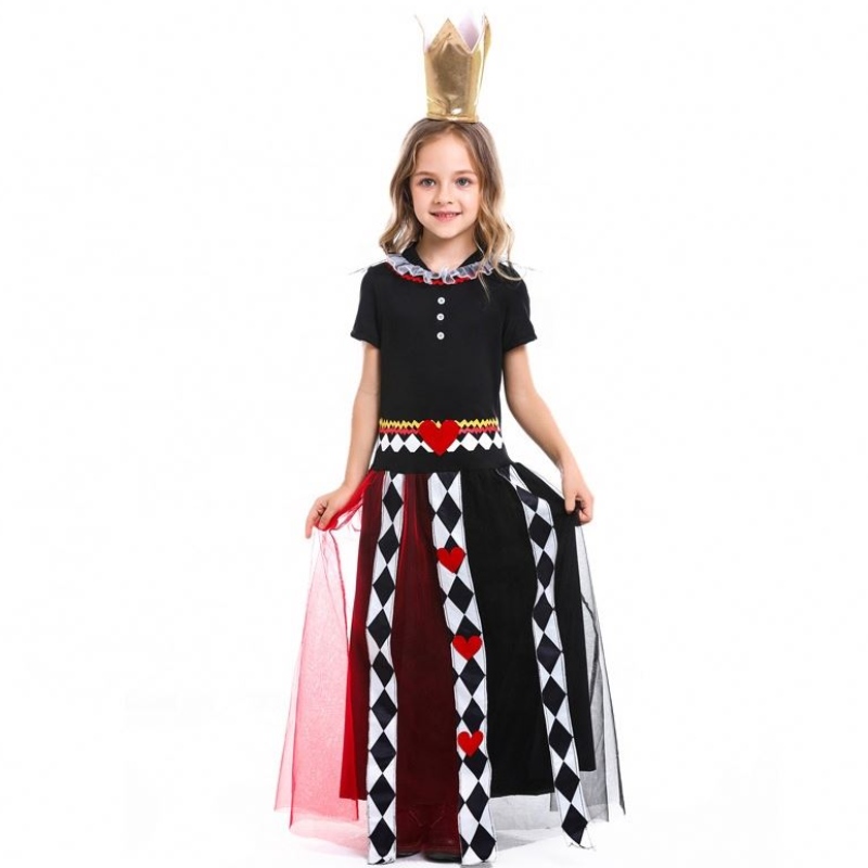 Hot Halloween Children \\ 'Costumes Movie Girls Alice \\' S Adventures in Wonderland the Red Queen Costume