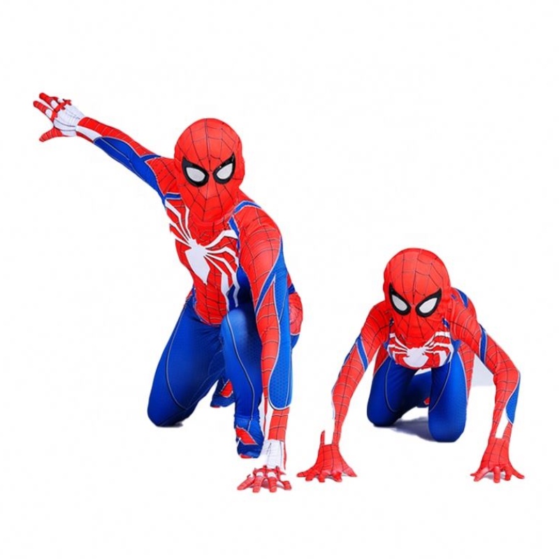 أفضل سعر أسود&red bemsuit Kids&adults TV&movie Superhero Halloween Cosplay Factory Supply Amazing Spiderman