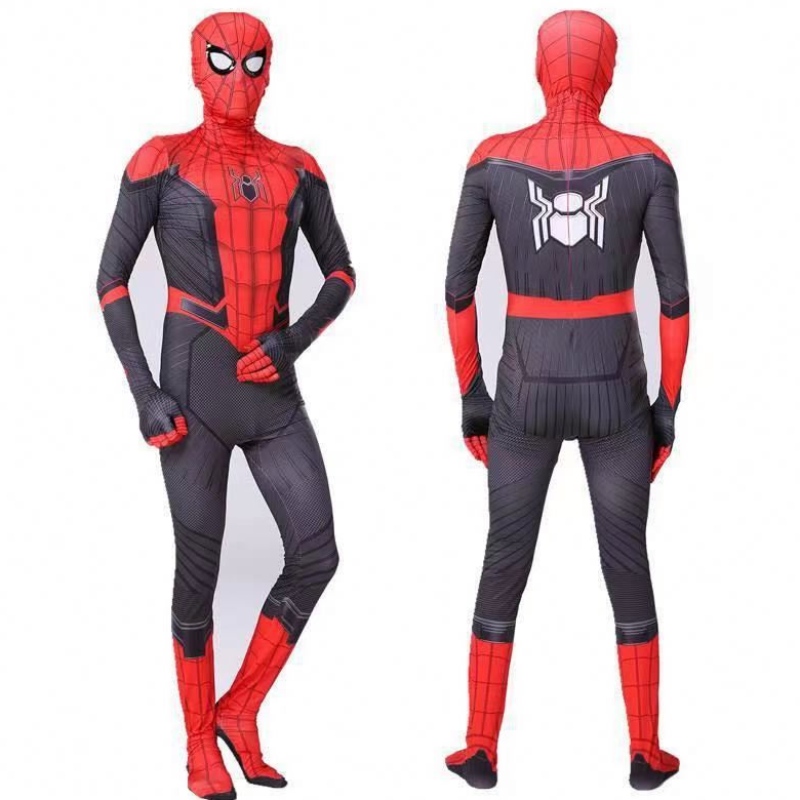 أبطال خارق الرجل العنكبوت دعاوى Cosplay Spider-Man Childro Boys أحدث زي كرنفال هالوين