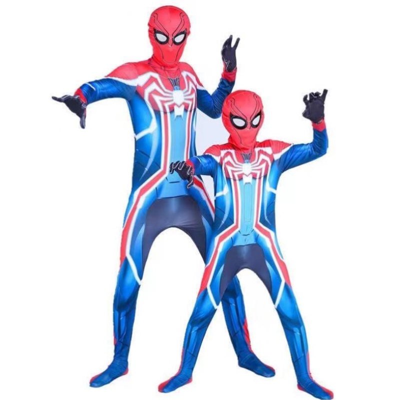 أبطال خارق الرجل العنكبوت دعاوى Cosplay Spider-Man Childro Boys أحدث زي كرنفال هالوين