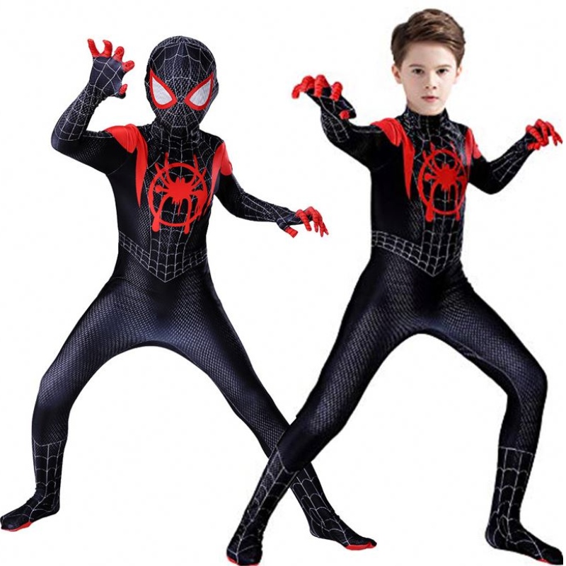 تلفزيون&cosplay costume Zentai Spiderman Superero Bodysuit Suit Suit for Kids Custom Made