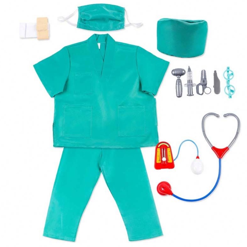 كيد أطفال مهنة Cosplay Multi Career Nurse Vet Doctor Costume HCBC-003