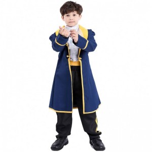 جمال الأطفال والوحش Cosplay Costume Halloween Party Men Boys Boys Fant Dress Movie Prince \\\\\\\\ costume