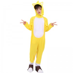 2022 Supersonic Kid Super Black Sonic Yellow Shadow Charter Assume Halloween