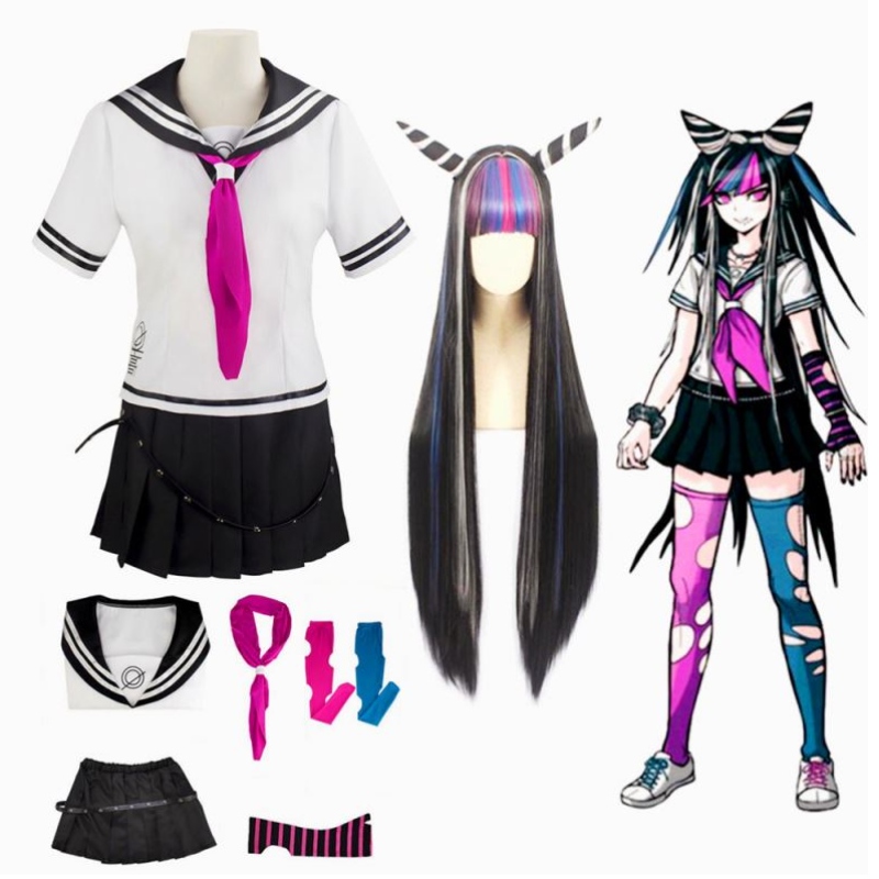 أنيمي سوبر دانغان رونبا 2 Danganronpa ibuki mioda زي موحد cosplay