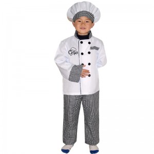 New Style Kids Chef Chef Costume Party Party Cosplay Clothing دور Girl \\\\\'s and Boy \\\\\'s Chef Chef Chef Apron