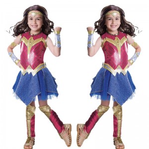 فيلم Wonder Woman Movie Child \\\\\'s Costume Children Girls Fancy Deluxe Clothing
