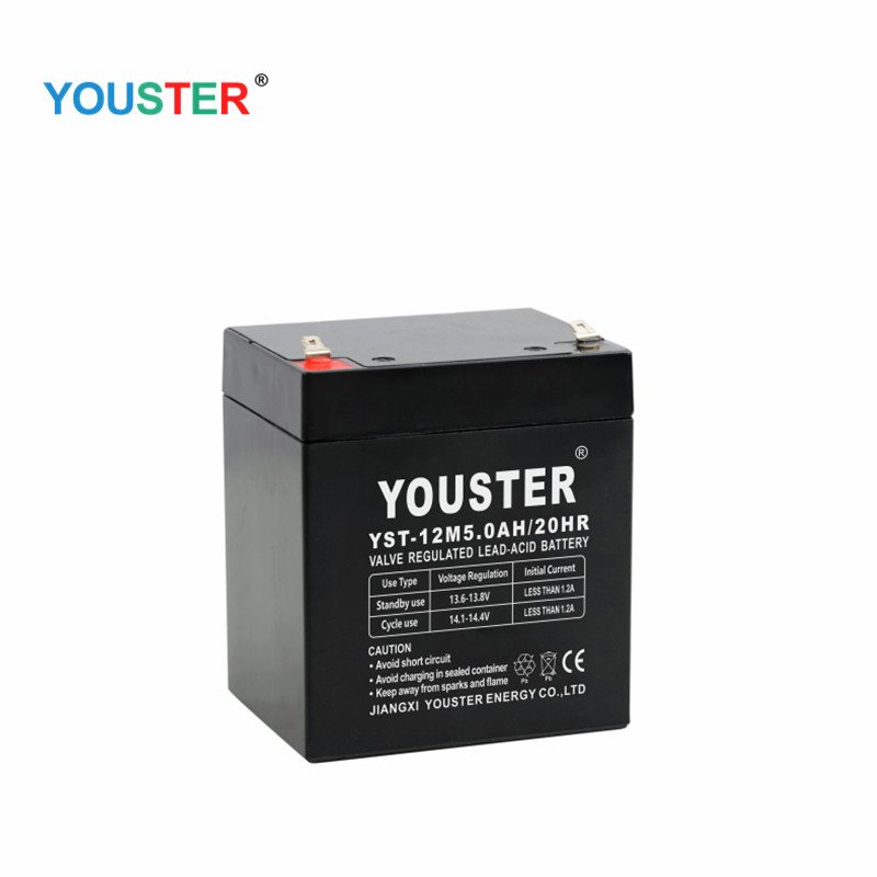 Youster Long Life AGM مغلق بطارية UPS UPS Battery 12V 5AH