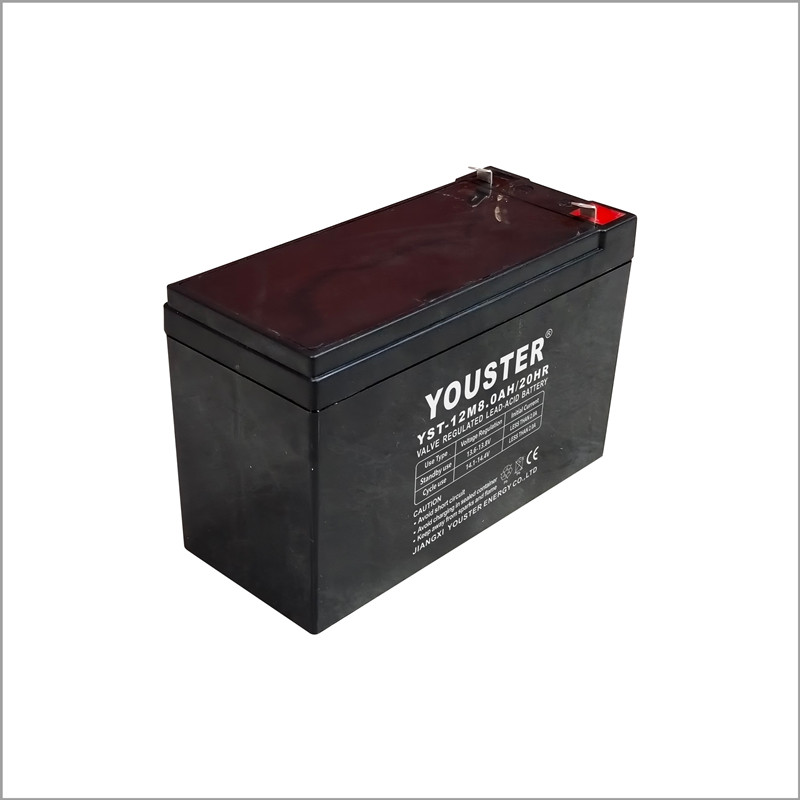 Youster عالية السعة الصيانة Free12v8.0ah بطارية شمسية مغلقة بطارية USP Lead Acid Battery