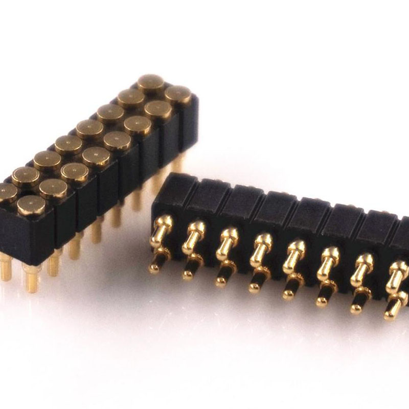 2.54mm pitch smt/smd pogo pin connector