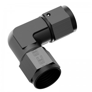 المسمار الداخلي إلى المسمار الداخلي 90 درجة الروتاري موصل محول الاتحاد & انوديك أكسيد الألومنيوم