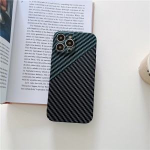 شفافة لحالة Apple iPhone 14Pro ، Carbon Fiber Ultra-Shin Fall Phone Phone Cover iPhone 14Promax Case