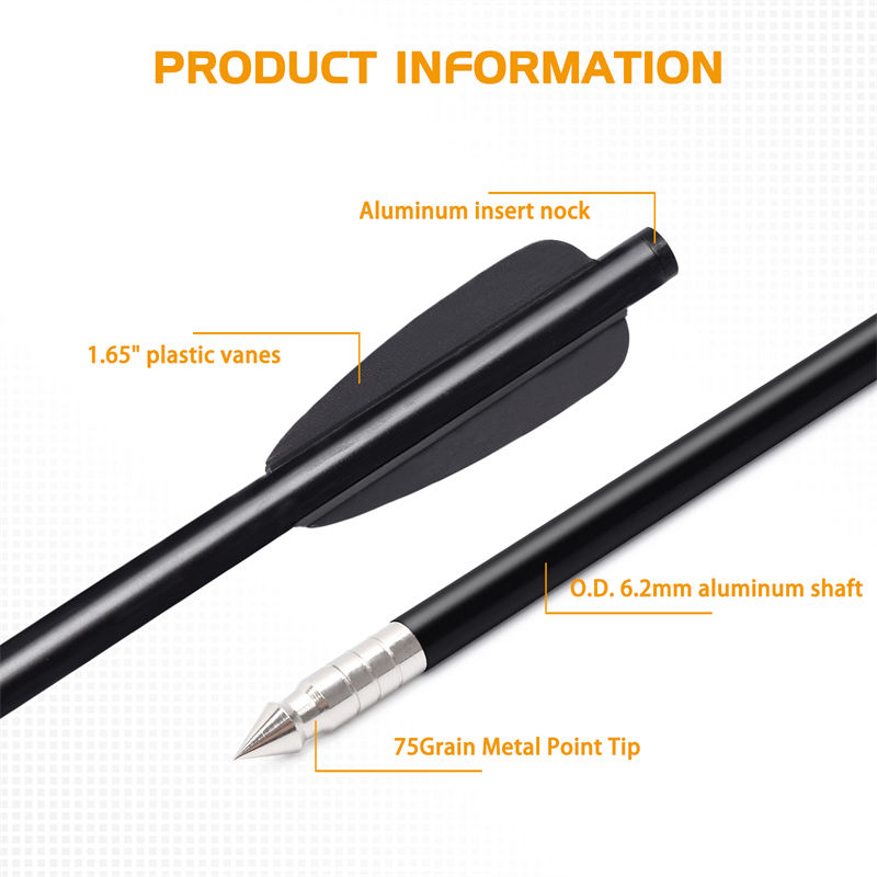 مسامير سهم الألومنيوم الجديدة