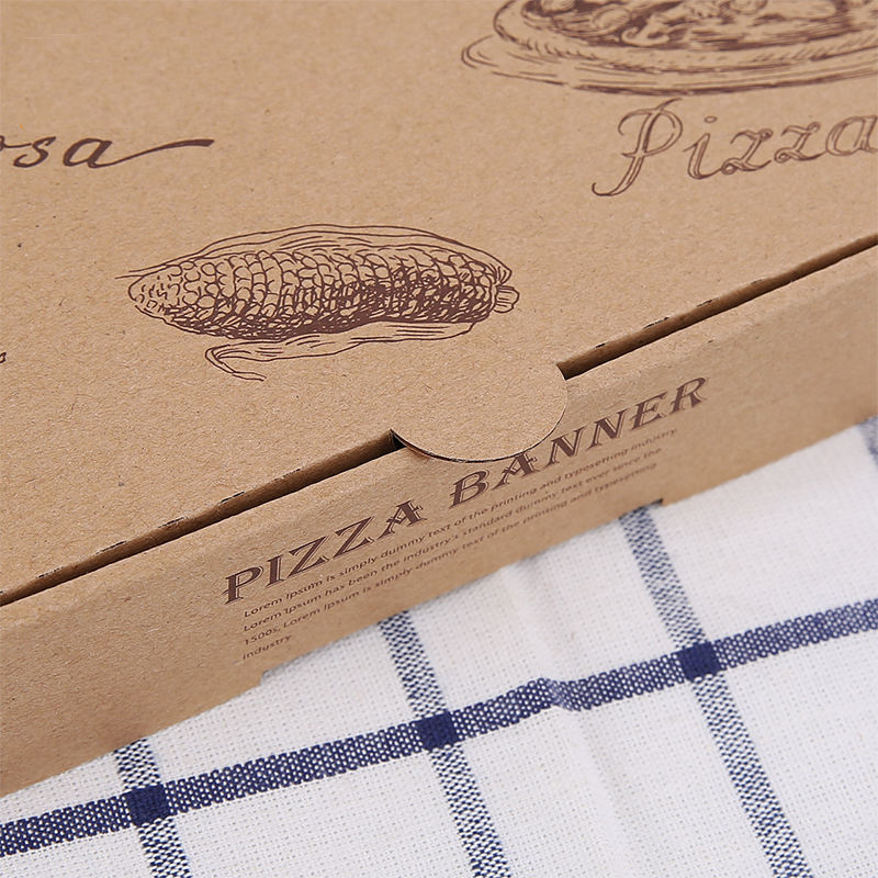 7/9/12 inch China Rectangle Pizza Box ، مربع مخصص قابل للتحلل للبيتزا