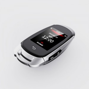 مفتاح سيارة التحكم عن بُعد الذكي ، ترقية مفتاح السيارات الذكية إدخال بدون مفتاح متوافق مع Push Start Engine ، LCD Display Auto Lock&Unlock ، كل ذلك في ا...