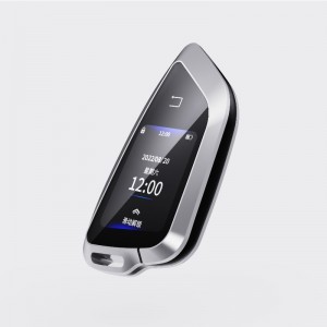 مفتاح سيارة LCD الذكي ، ترقية الإدخال بدون مفتاح ، قفل تلقائي&unlock starter car starter ، key fob anti anti accessories ، عرض شعار السيارة