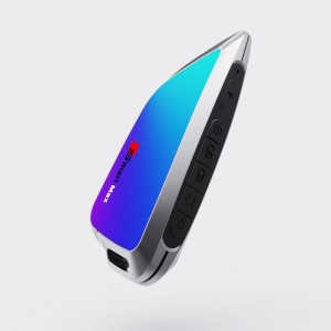 مفتاح سيارة LCD الذكية ، ترقية الإدخال بدون مفتاح ، Blue Car Key Auto Lock&Unlock starter Car starter ، key fob anti anti accessories ، عرض شعار السيارة