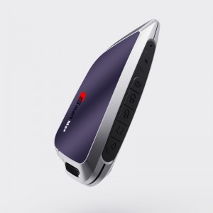 مفتاح سيارة LCD الذكي ، ترقية الإدخال بدون مفتاح ، قفل Auto Key Car Purple&إلغاء قفل السيارة عن بُعد ، إكسسوارات استبدال مفتاح FOB المضادة للس...