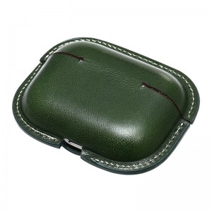 حالة واقية جديدة من Apple Airpods Pro2 ، علبة حماية متكاملة للعجل الأخضر العسكري ، حالة جلدية مقاومة للسماعات المصنوعة من بلوتوث.